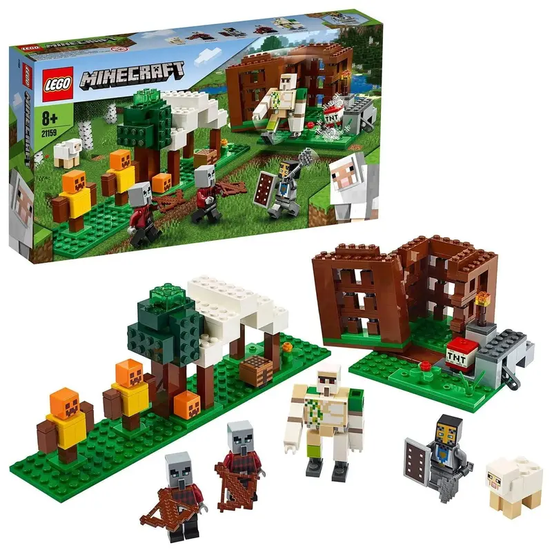 Lego De Pillager Buitenpost 21159 Minecraft 1