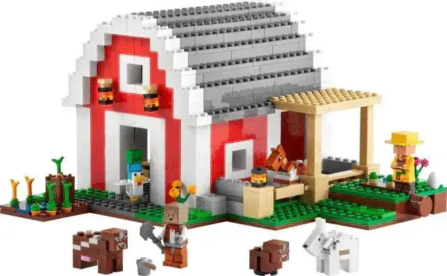 Lego De Rode Schuur 21187 Minecraft 2