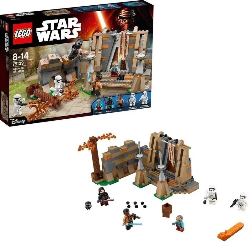 Lego De Slag Bij Takodana Tussen Finn En Kylo Ren 75139 Starwars 1
