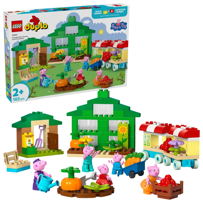 Lego De Tuin En Kas Van Opa Big 10461 Peppa Pig 1