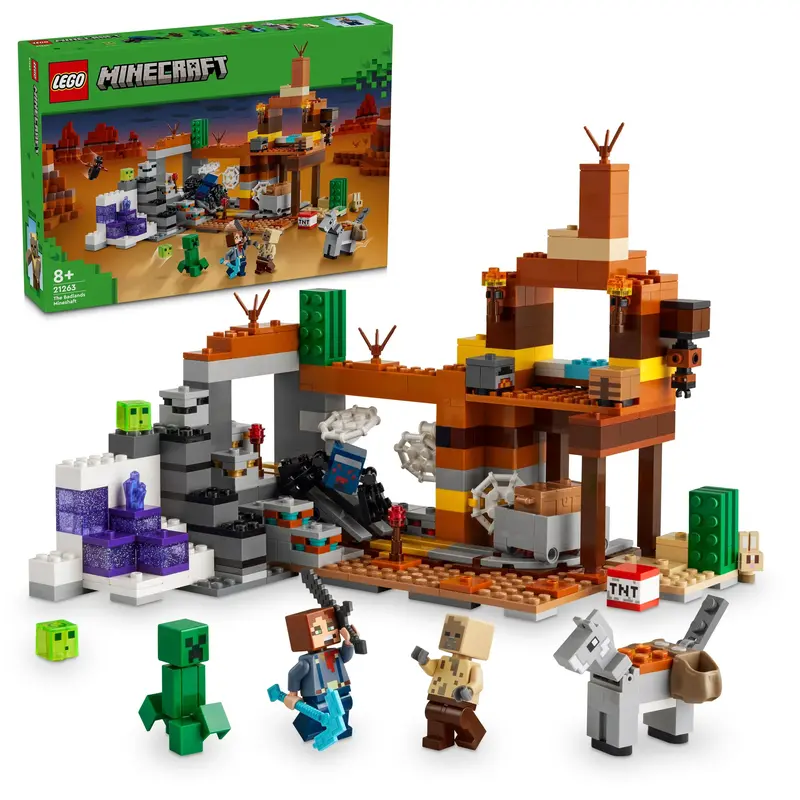 Lego De Woestijn Mijnschacht 21263 Mincraft 1