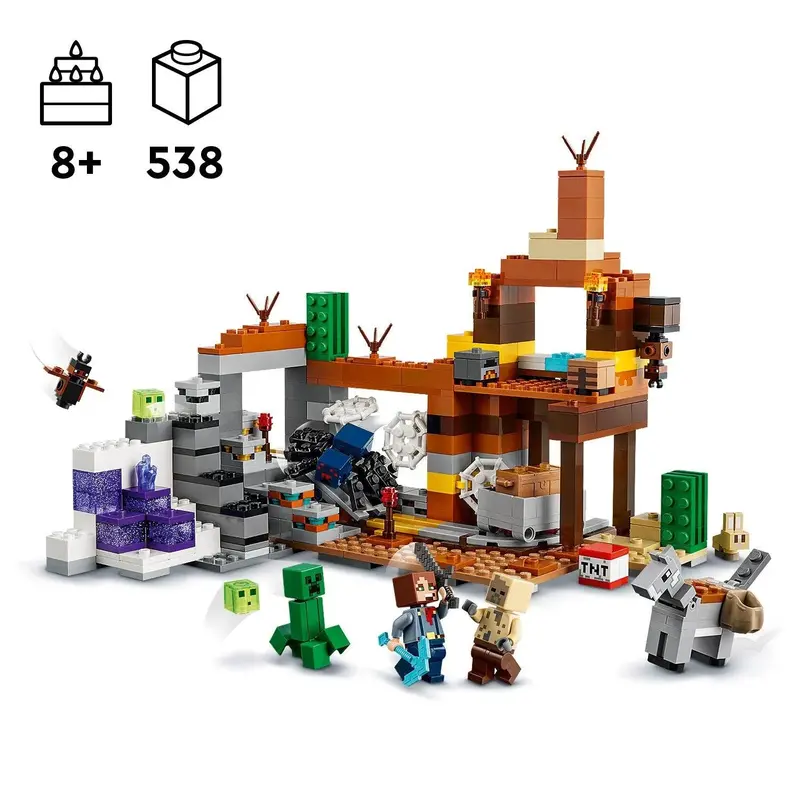 Lego De Woestijn Mijnschacht 21263 Mincraft 2