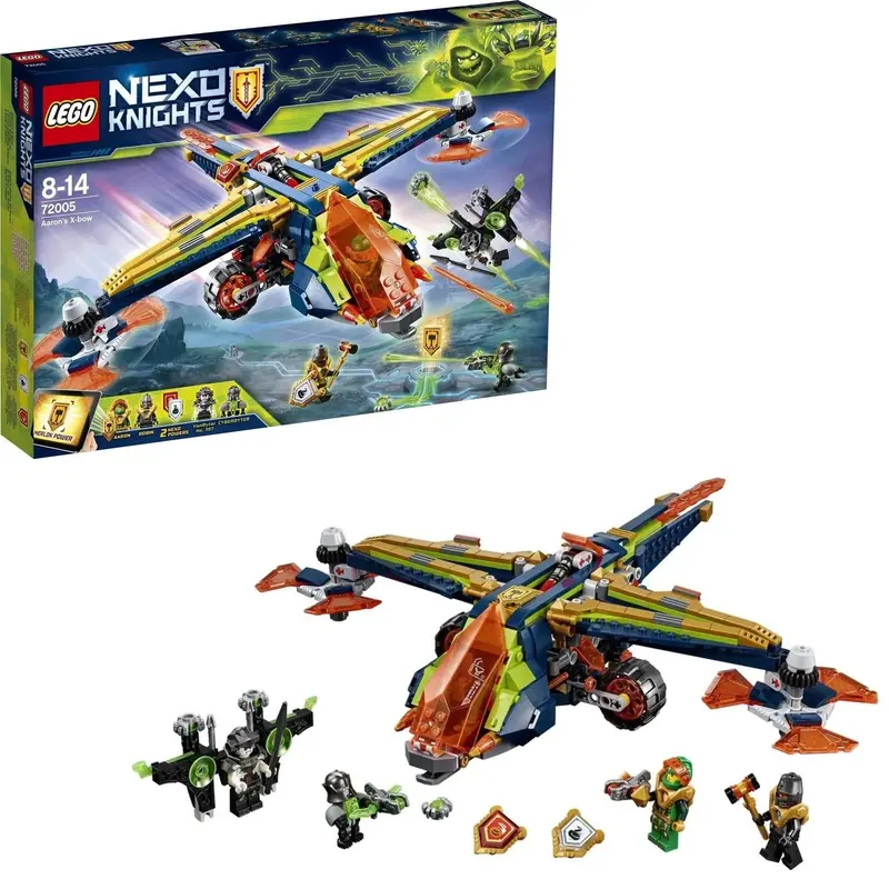Lego De X-Boog Aanval Van Aaron 72005 Nexo Knights 1