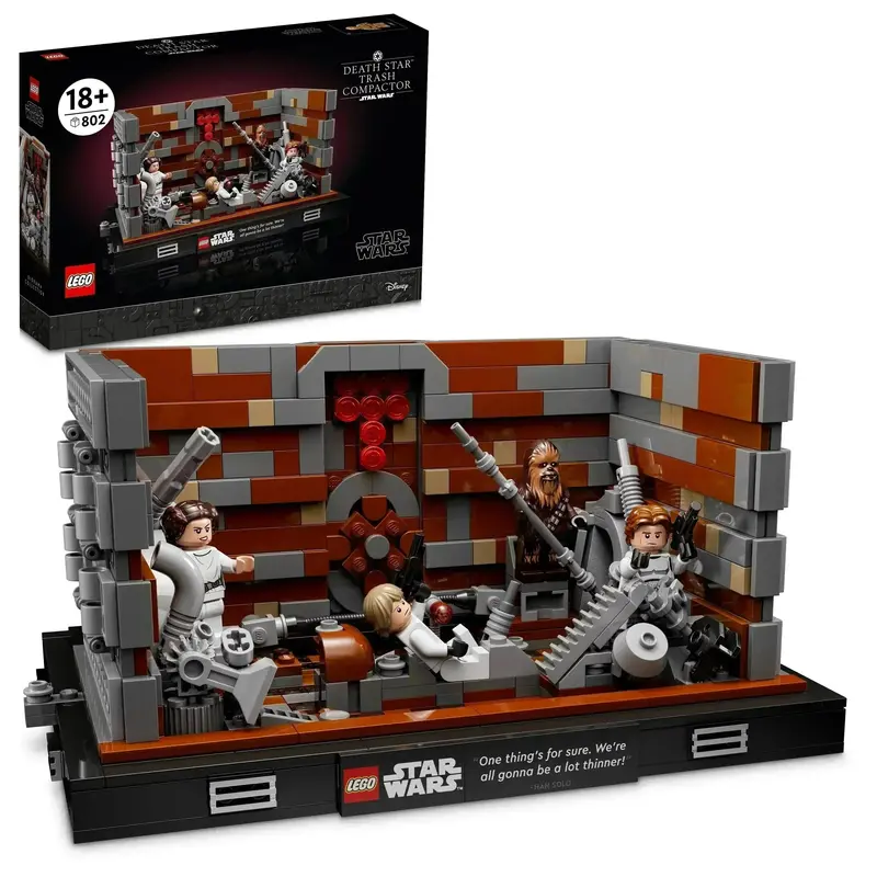 Lego Death Star Trash Compactor Diorama 75339 Starwars 1