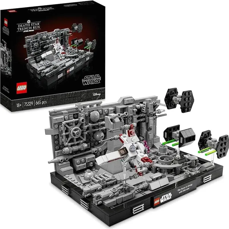 Lego Death Star Trench Run Diorama 75329 Starwars 1