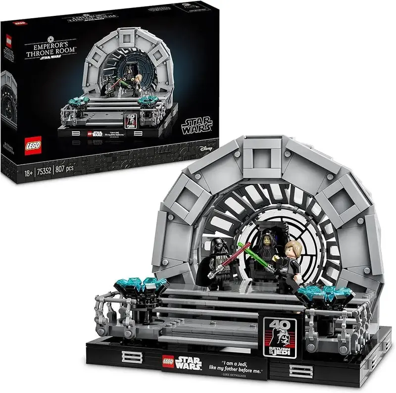 Lego Death Star's Throne Room Diorama 75352 Starwars 1
