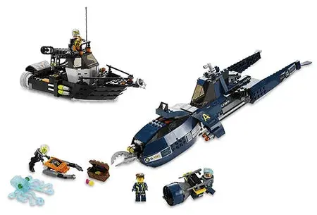 Lego Deep Sea Quest 8636 Agents 1