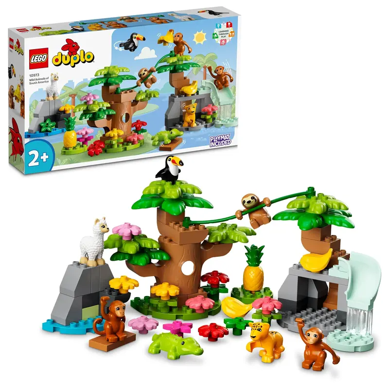Lego Dieren Uit Zuid Amerika 10973 Duplo 1