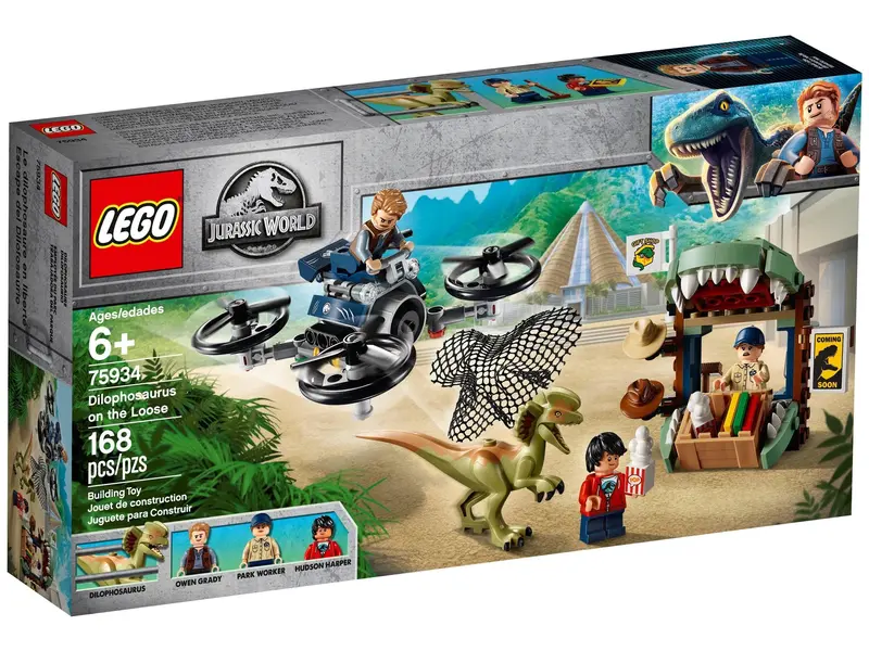 Lego Dilophosaurus On The Loose 75934 Jurassic World 2