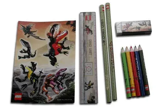 Lego Dino Attack Pencil Set El612 Gear 1