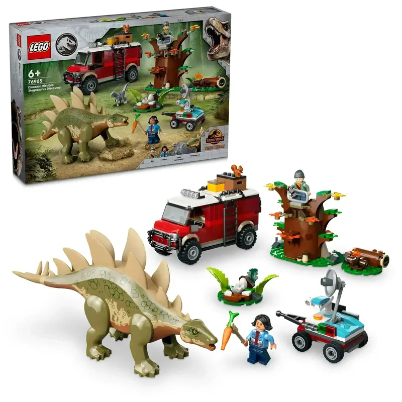 Lego Dinosaur Missions: Stegosaurus Discovery 76965 Jurassic World 1