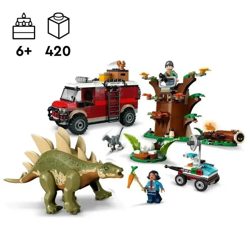 Lego Dinosaurusmissies: Stegosaurus Ontdekking 76965 Jurassic World 2