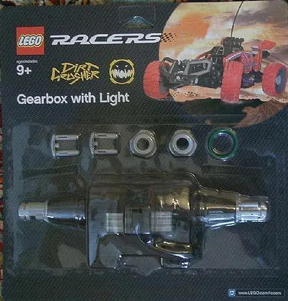 Lego Dirt Crusher Gearbox With Light 4286784 Racers 1