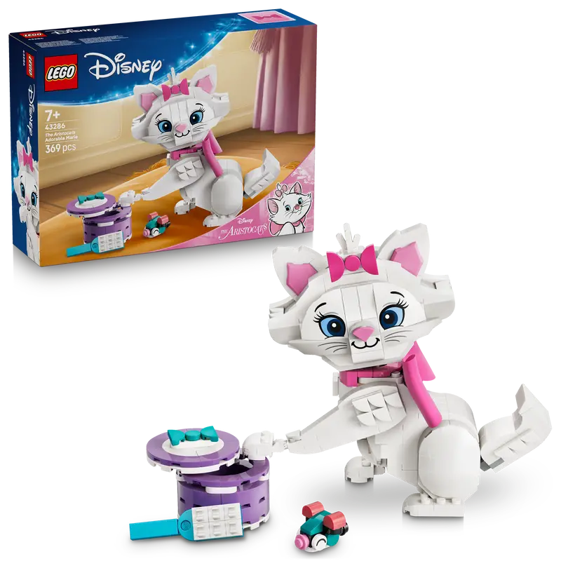 Lego Disney De Aristokatten: Schattige Marie Bouwbaar Kat Speelgoed Voor Kinderen 43286 1