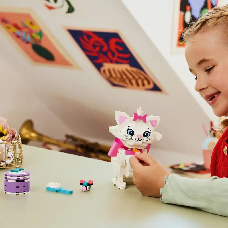 Lego Disney De Aristokatten: Schattige Marie Bouwbaar Kat Speelgoed Voor Kinderen 43286 2