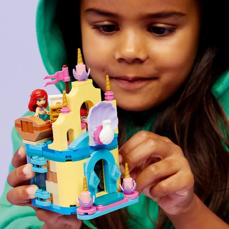 Lego Disney Princess Ariëls Magische Minipaleis Kleine Zeemeermin Bouwpakket Voor Kinderen 43285 2