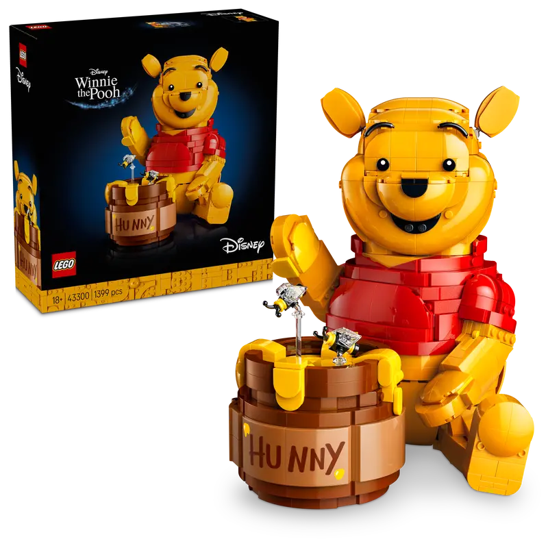 Lego | Disney Winnie De Poeh – Bouwpakket Voor Volwassenen – Displaymodel Met Honingpot, Verzamelbaar Poppetje En Iejoor Dieren Figuur – Diy Nostalgisch Cadeau Voor Fans – 43300 1