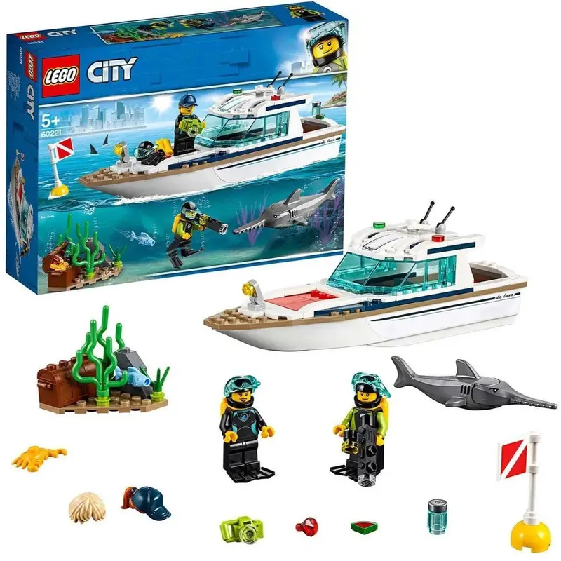 Lego Diving Yacht 60221 City 1
