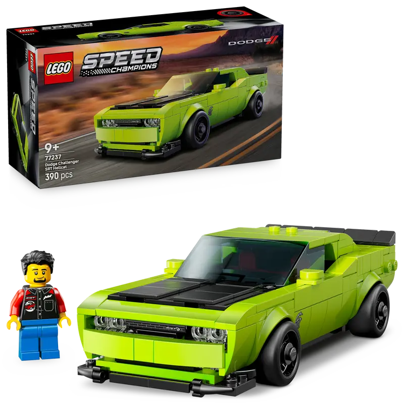 Lego Dodge Challenger Srt Hellcat 77237 Speeedchampions 1