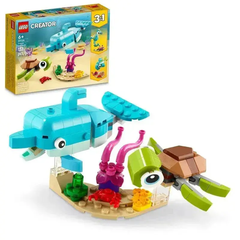 Lego Dolfijn En Schildpad 31128 Creator 3-In-1 1