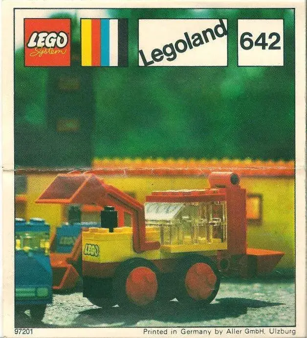 Lego Double Excavator 642 Legoland 1