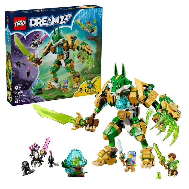 Lego® Dreamzzz™ Vossenmecha - Speelgoed Voor Kinderen Met 2 Bouwmogelijkheden - 71508 1