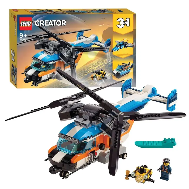 Lego Dubbel-Rotor Helikopter 31096 Creator 3-In-1 1