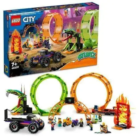 Lego Dubbele Looping Stunt Arena 60339 City 1