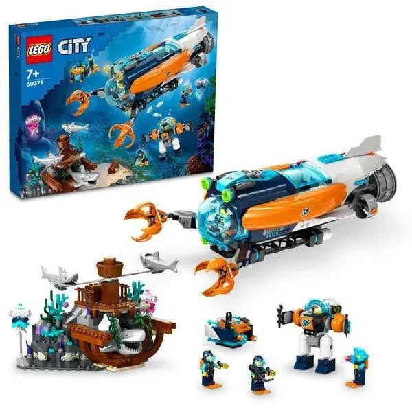 Lego Duikboot Voor Diepzeeonderzoek 60379 City 1