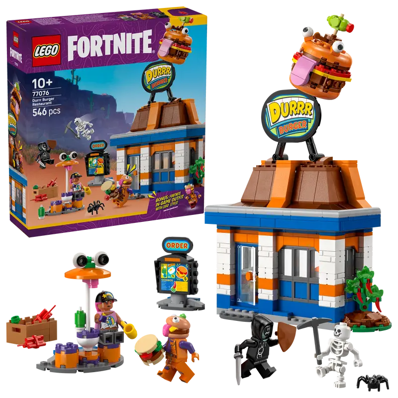 Lego Durrr Burger Restaurant 77076 Fortnite 1
