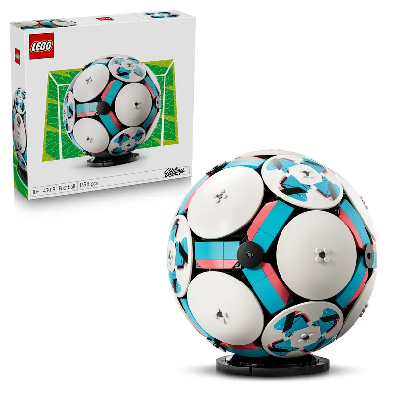 Lego Editions Voetbal – 3D-Display Bouwpakket Voor Kinderen Met Interactief Mini-Stadion – Verjaardagscadeau Voor Jongens, Meisjes En Voetbalfans Vanaf 10 Jaar – 43019 1