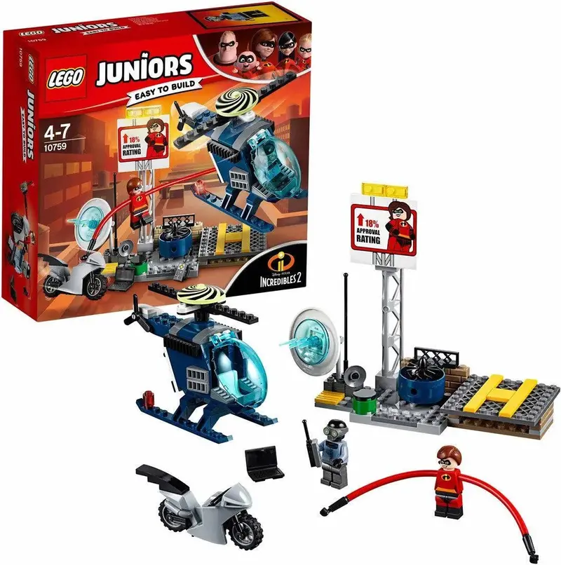 Lego Elastigirl's Rooftop Pursuit 10759 Juniors 1