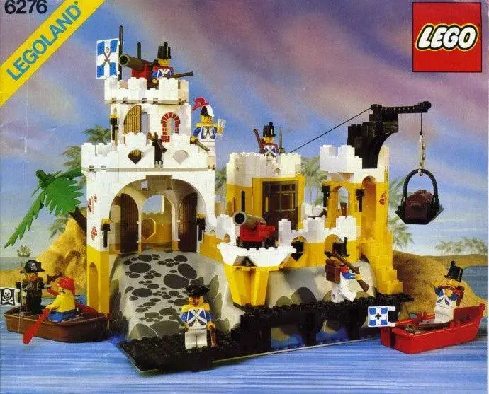 Lego Eldorado Fortress Uit 1989 6276 Pirates 1