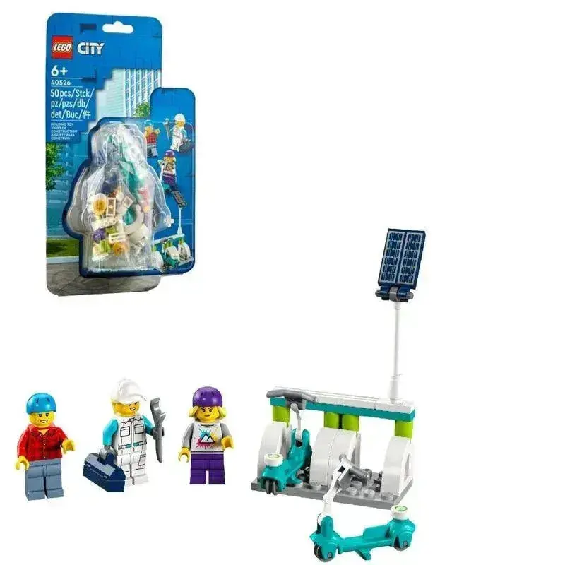 Lego Electric Scooters And Charging Station 40526 City 1