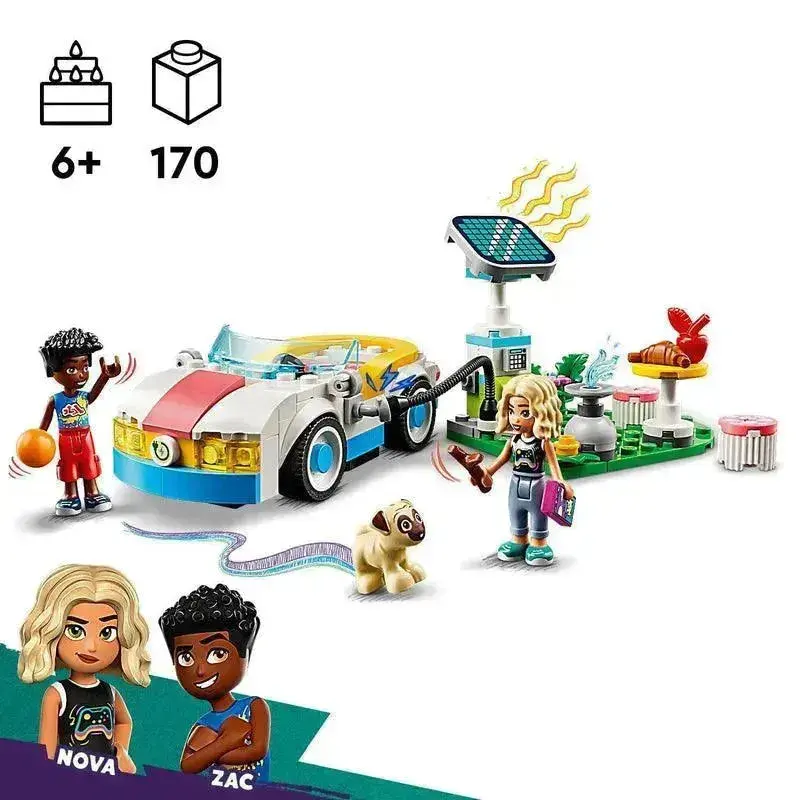 Lego Electrische Auto Met Lader 42609 Friends 2