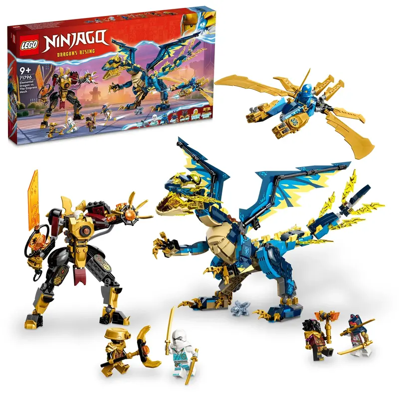 Lego Elemental Dragon Vs. The Empress Mech 71796 Ninjago 1