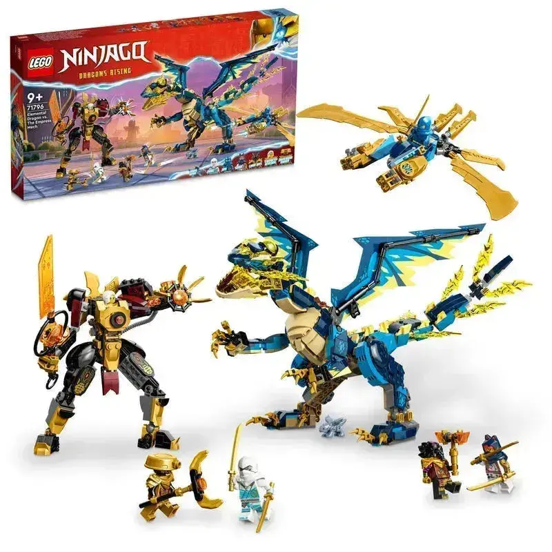 Lego Elementdraak Vs. De Mecha Van De Keizerin 71796 Ninjago 1