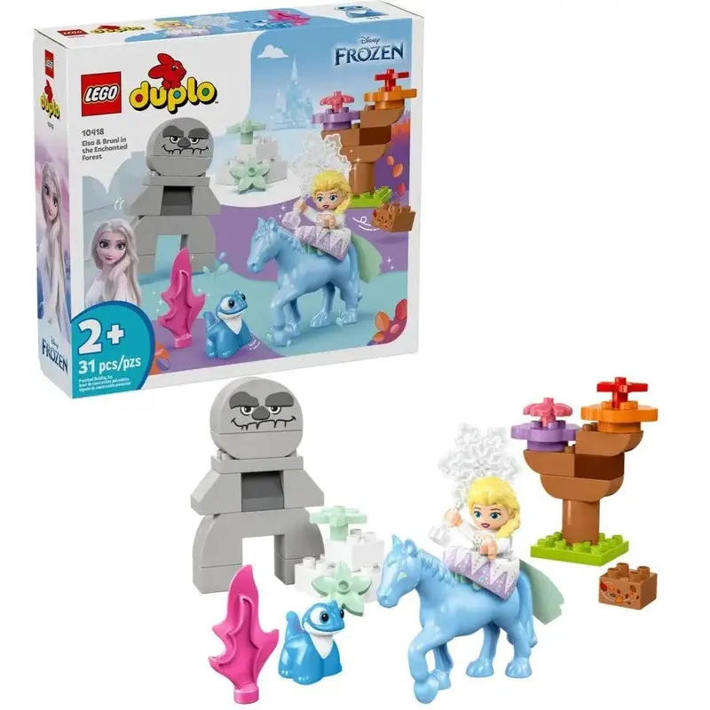 Lego Elsa & Bruni In The Enchanted Forest 10418 Disney 1