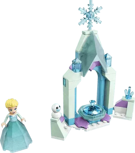 Lego Elsa's Castle Courtyard 43199 Disney 2