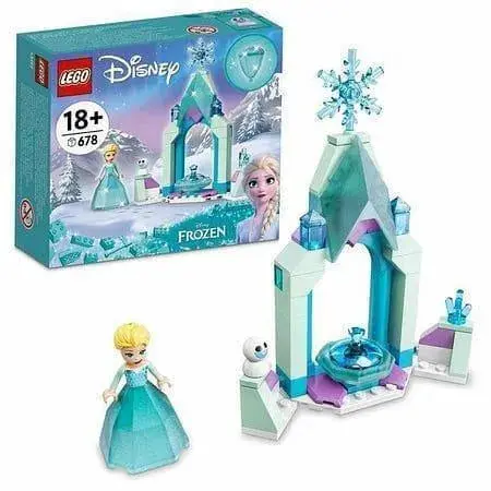Lego Elsa's Kasteel Tuin 43199 Disney 1