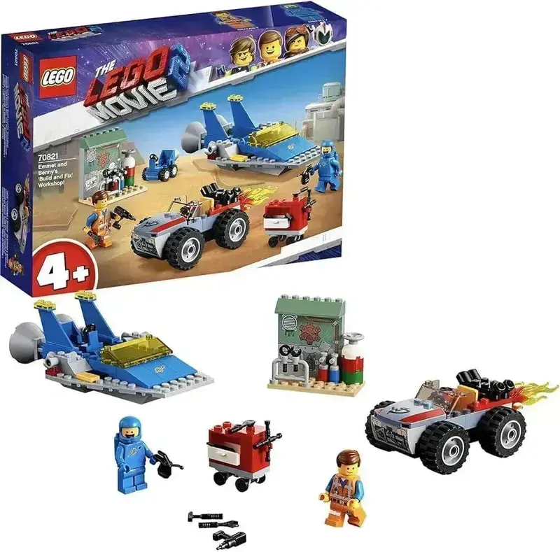 Lego Emmet And Benny's 'Build And Fix' Workshop! 70821 Movie 1