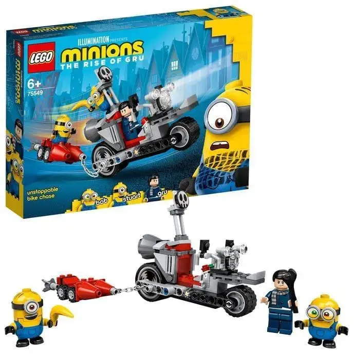 Lego Enerverende Motorachtervolging Van De Minions 75549 Minions 1