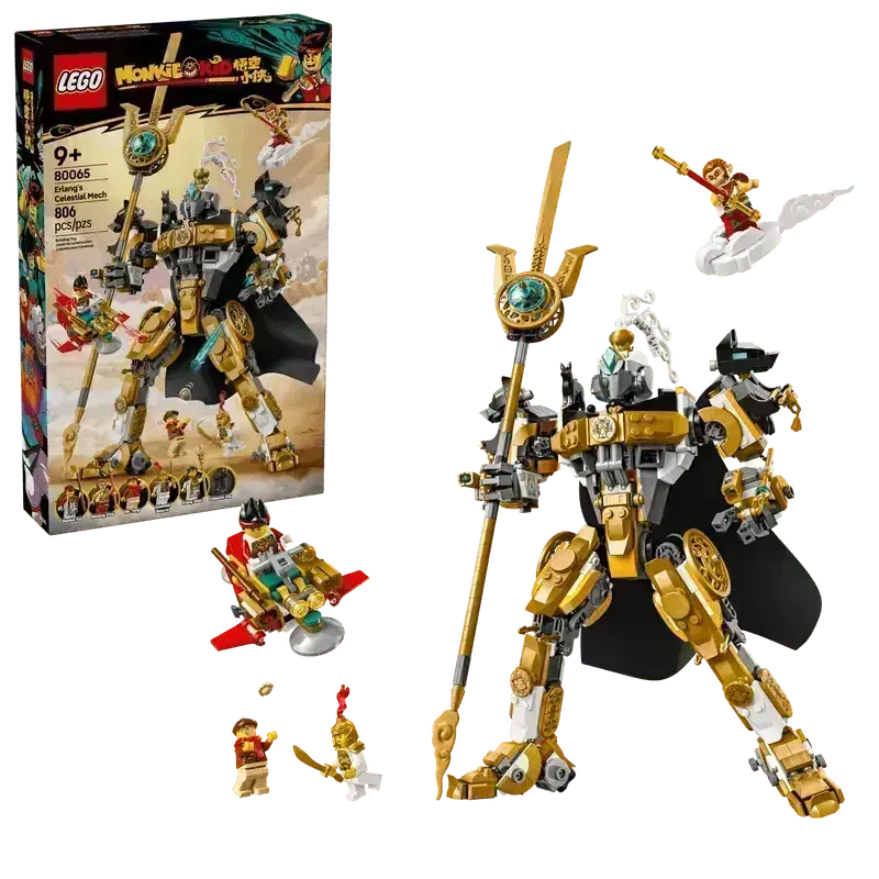 Lego Erlang's Hemelse Mecha 80065 Monkey Kid 1