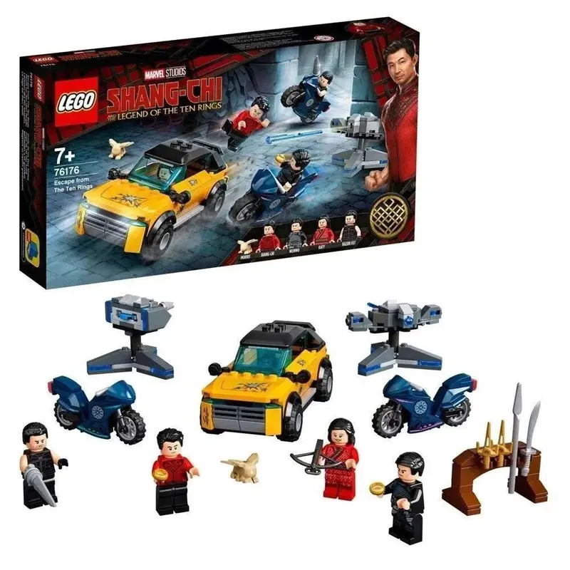 Lego Escape From The Ten Rings 76176 Superheroes 1