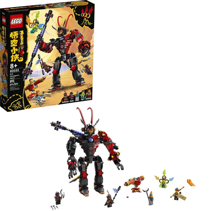 Lego Evil Macaque's Mech 80033 Monkie Kid 1