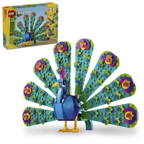 Lego Exotic Peacock 31157 Creator 3 In 1 1