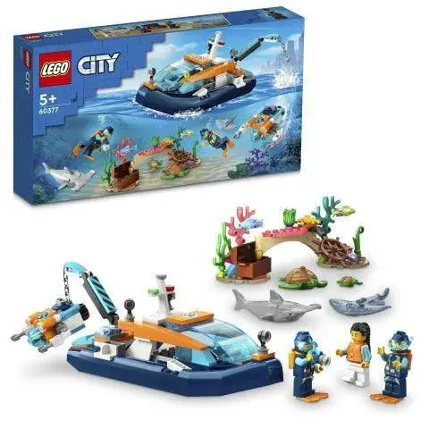 Lego Explorer Diving Boat 60377 City 1