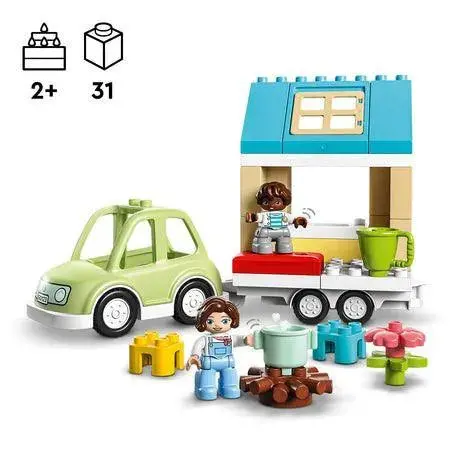 Lego Familie Huis Op Wielen 10986 Duplo 2