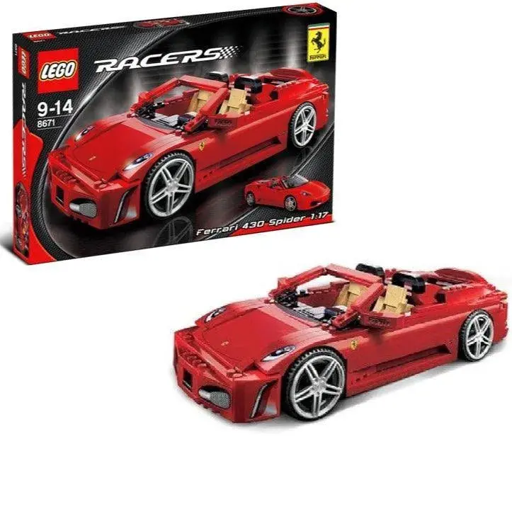 Lego Ferrari 430 Spider 1:17 8671 Racers 1