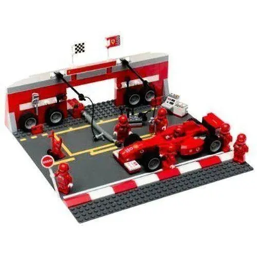 Lego Ferrari F1 Pit Set 8375 Racers 1